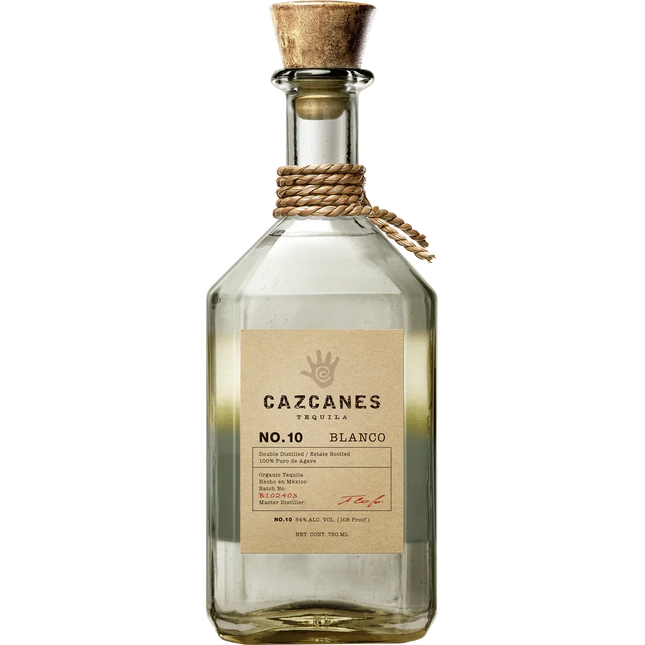 Cazcanes No. 10 Still Strength Blanco Tequila