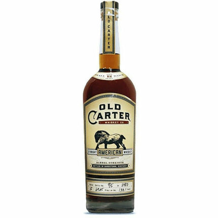 Old Carter 12 year straight American batch 3