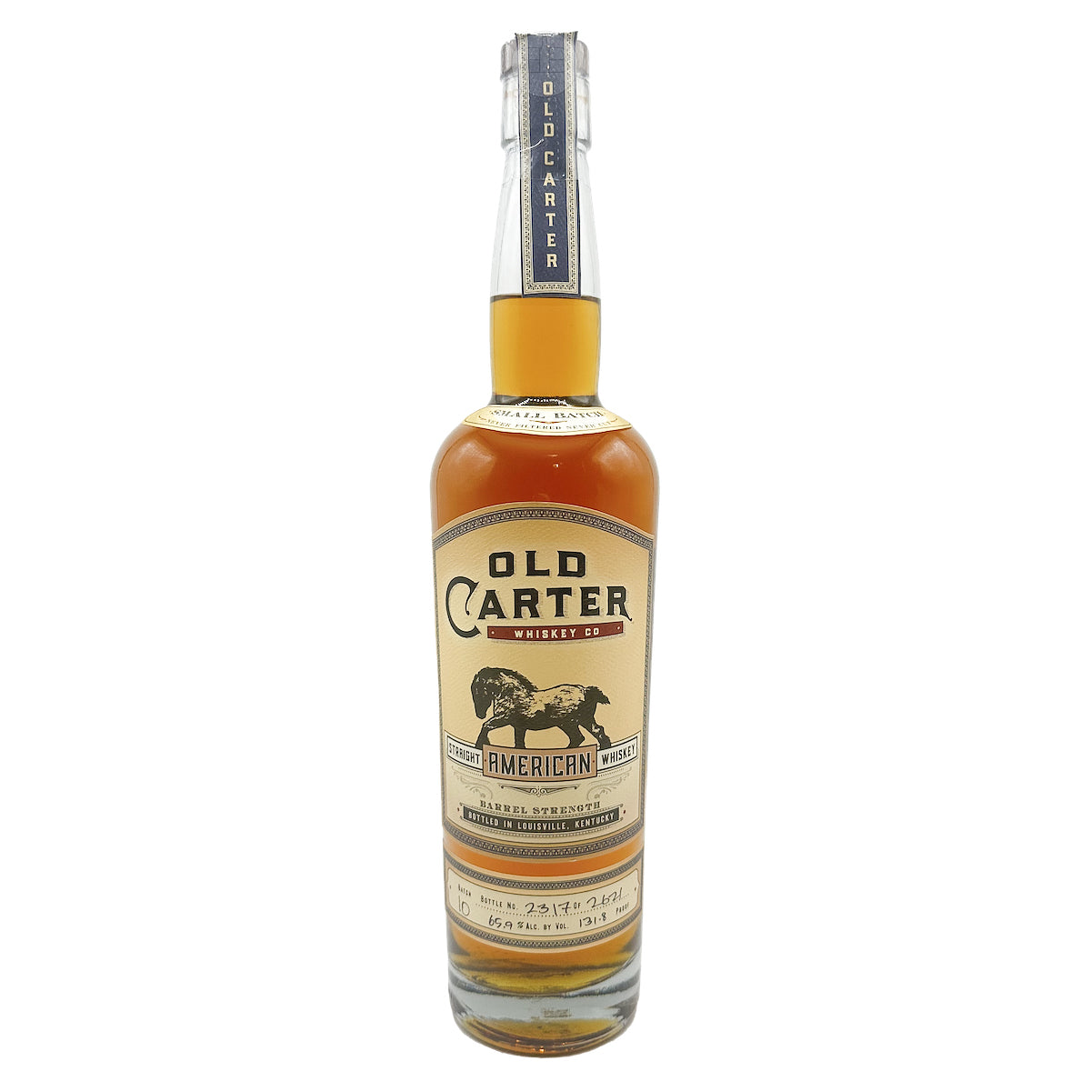 Old Carter Straight American Whiskey - Small Batch 10