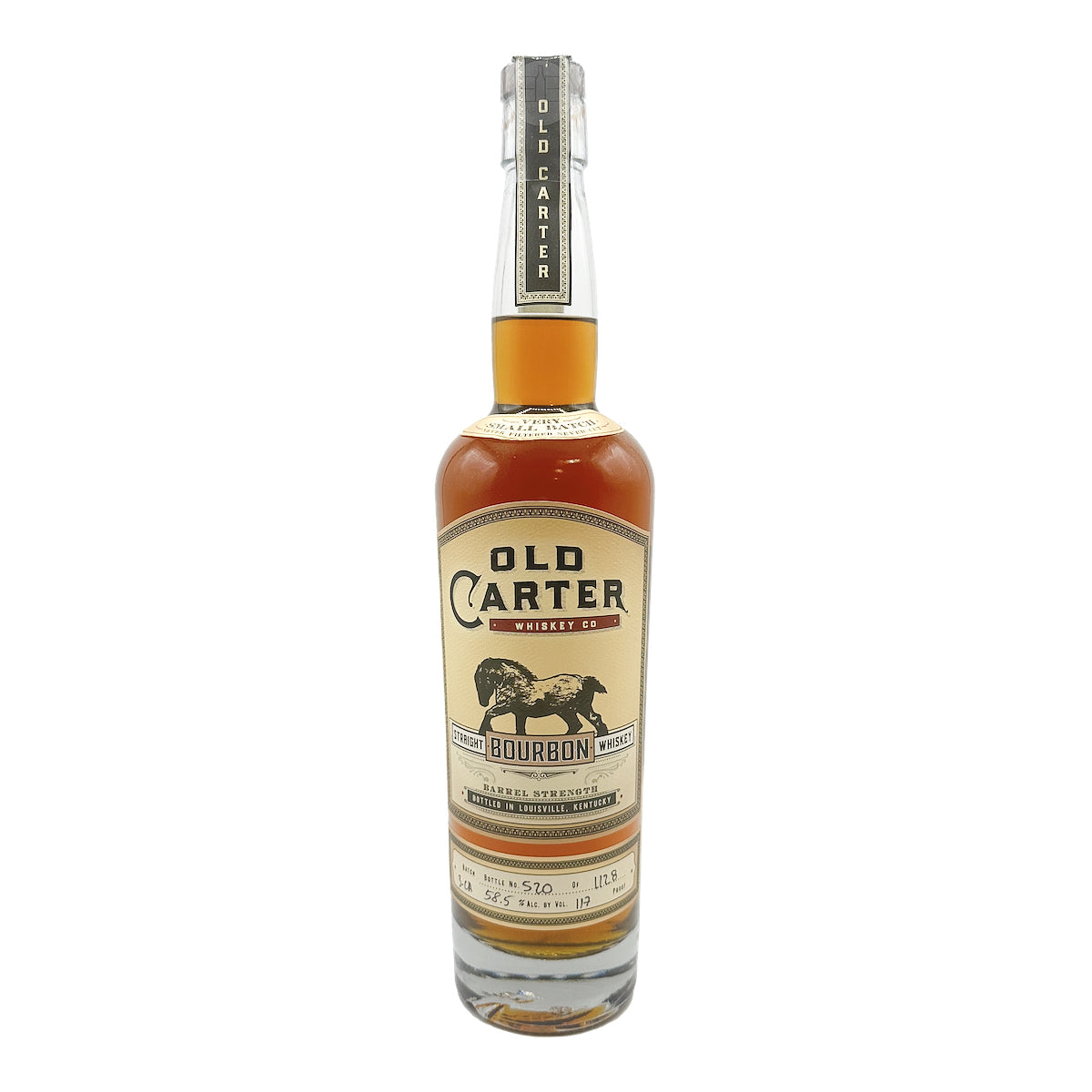 Old Carter Straight Bourbon Whiskey - Very Small Batch 3-CA