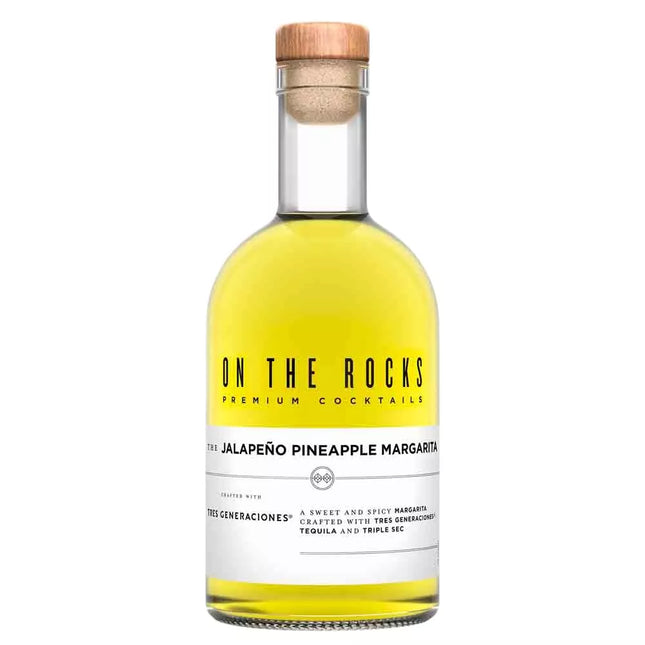 On The Rocks Jalapeno Pineapple Margarita with Tres Generation - Barbank