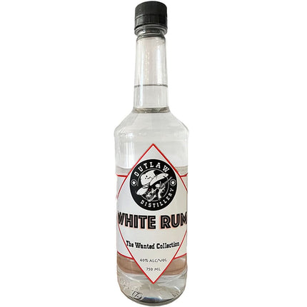 Outlaw Distillery White Rum The Wanted Collection