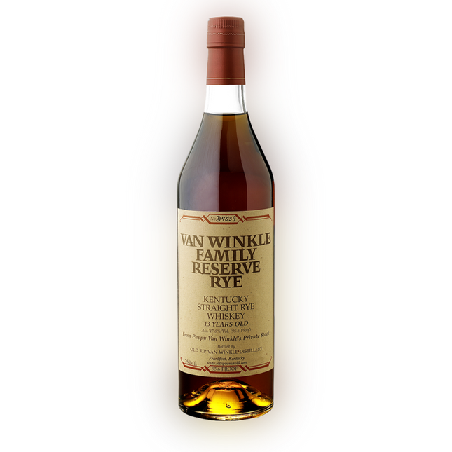 Van Winkle Family Reserve Rye 13 Year - Barbank