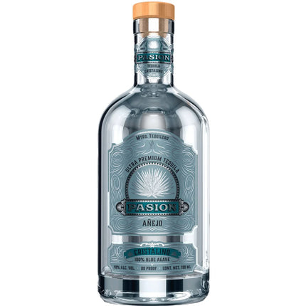 Pasión Tequila Añejo Cristalino 700mL