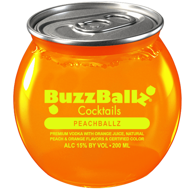 BuzzBallz PeachBallz 200mL - Barbank