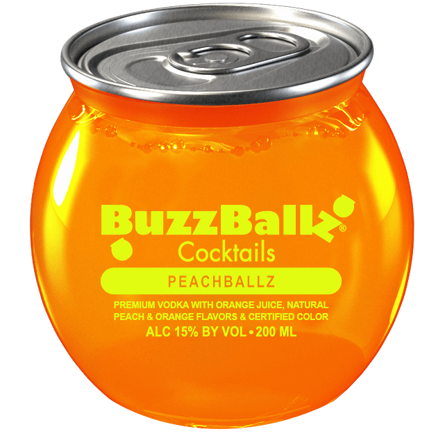 BuzzBallz PeachBallz 200mL - Barbank
