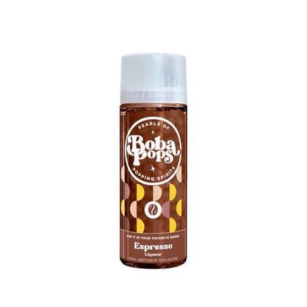 Pearls of Boba Pops Espresso 375mL