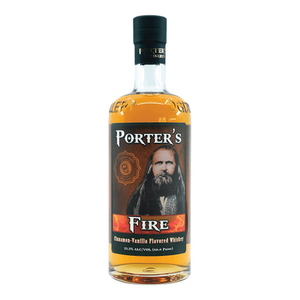 Porter's Fire Cinnamon-Vanilla Flavored Whiskey
