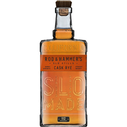 Rod and Hammers Slo stills Cask Rye 112 Proof