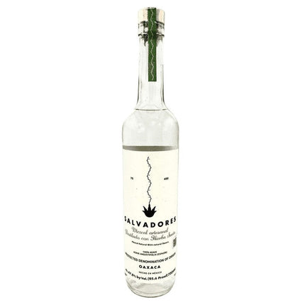 Salvadores Mezcal Artesanal Destilado Con Hierba Santa