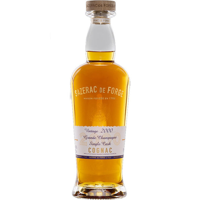 Sazerac De Forge Vintage 2000 Single Cask Cognac 700mL