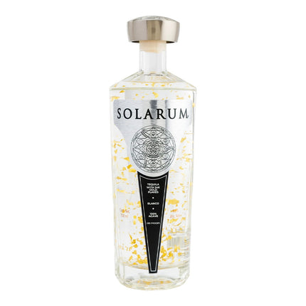 Solarum Blanco Tequila With 24K Gold