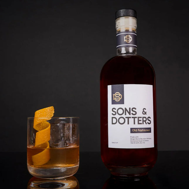 Sons & Dotters Old Fashioned: Pre-Batched Cocktail - Barbank