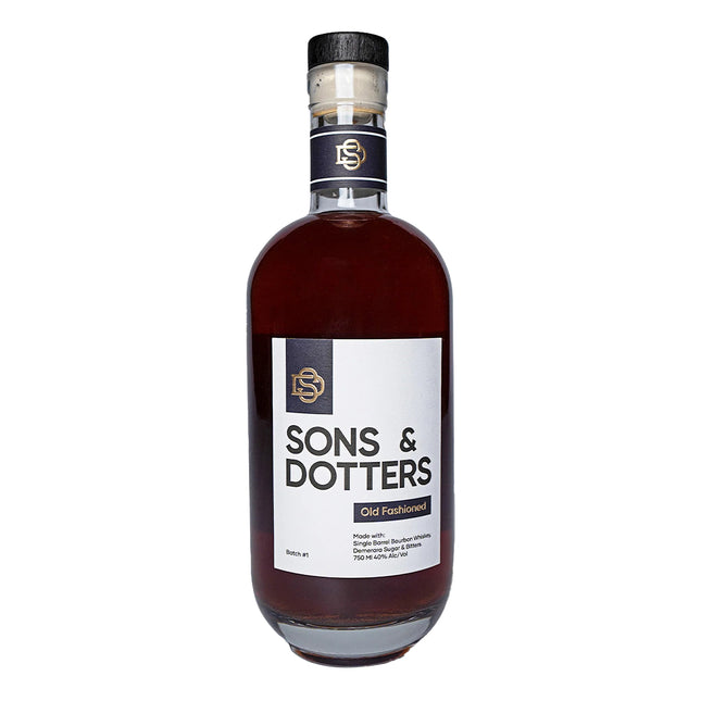 Sons & Dotters Old Fashioned: Pre-Batched Cocktail - Barbank