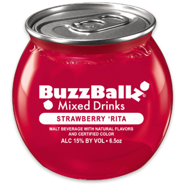 BuzzBallz Strawberry'Rita  200mL - Barbank