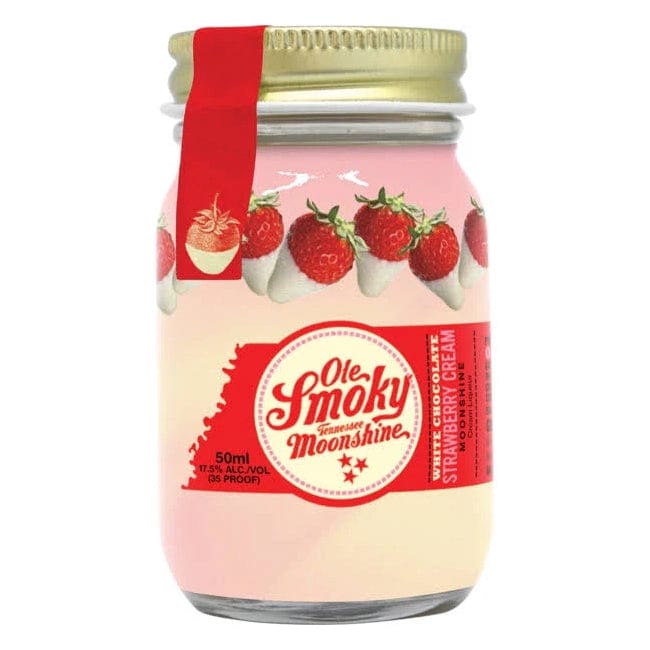 Ole Smoky Strawberry Cream Moonshine 50ml - Barbank