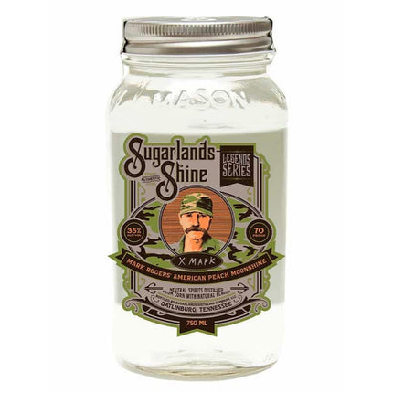 Sugarlands Shine Mark Rogers' American Peach Moonshine