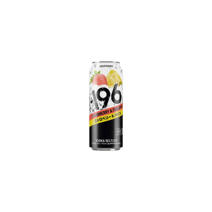 Suntory -196 Vodka Seltzer RTD Strawberry Pineapple 24oZ Cans