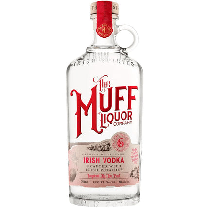 The Muff Liqour Company Irish Vodka 700mL