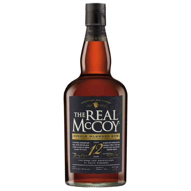 The Real Mccoy 12 Year Old Rum