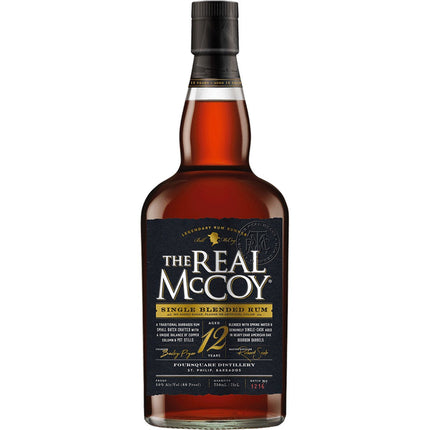 The Real Mccoy Prohibition Tradition Rum 12 year