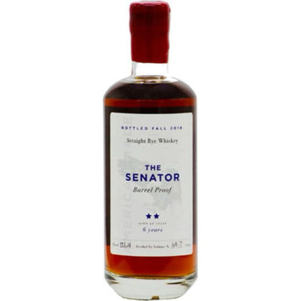 The Senator 6 yr Straight Rye Whiskey Barrel Proof