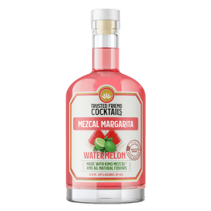 Trusted Friend Watermelon Mezcal Margarita 375ml - Barbank