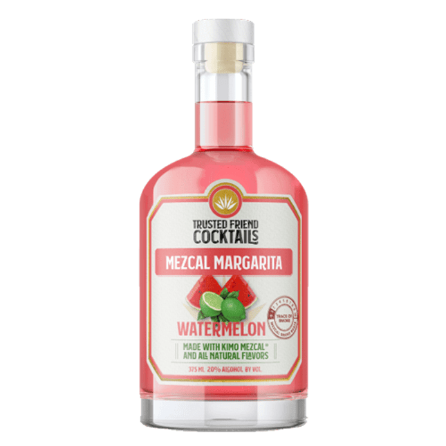Trusted Friend Watermelon Mezcal Margarita 375ml - Barbank