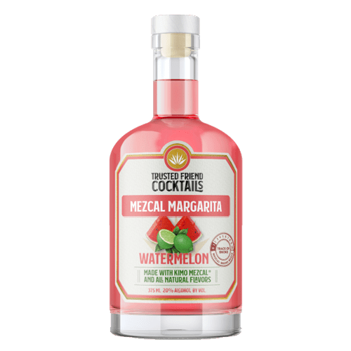 Trusted Friend Watermelon Mezcal Margarita 375ml - Barbank