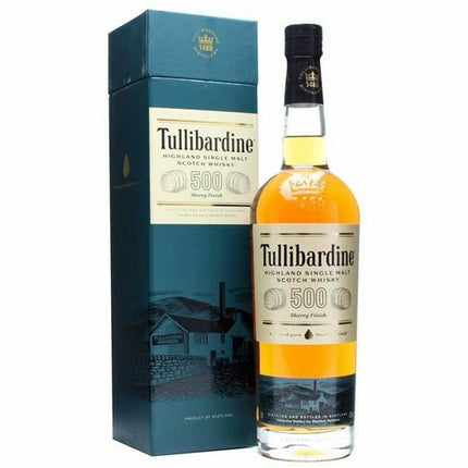 Tullibardine highland single malt 500 sherry finish