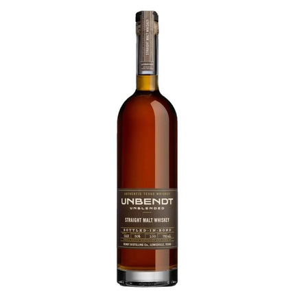 Unbendt Unblended Straight Malt Whiskey