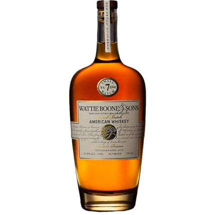 Wattie Boone & Sons 7 Year Small Batch American Whiskey