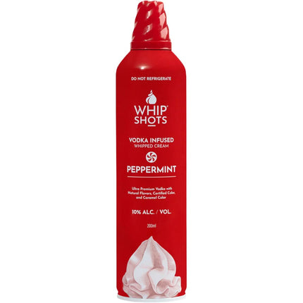 Whip Shots Vodka Infused Peppermint 200mL
