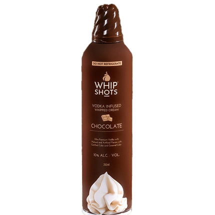 Whip Shots Vodka Infused Whipped Cream Chocolate 200mL