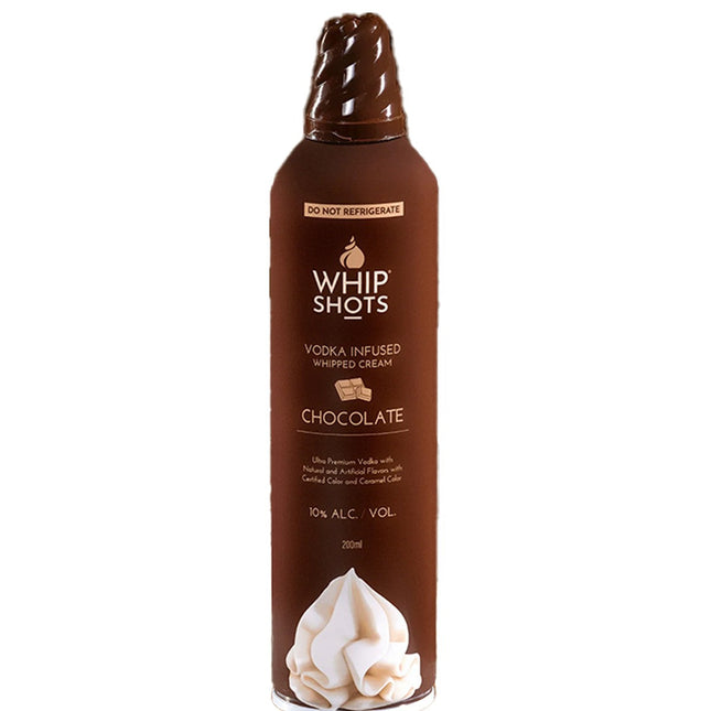 Whip Shots Vodka Infused Whipped Cream Chocolate 200mL