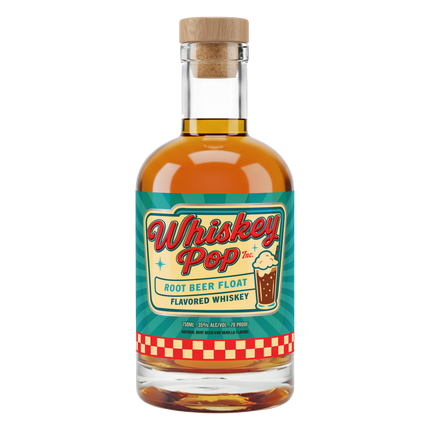 Whiskey Pop Root Beer Float Flavored Whiskey