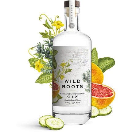 Wild Roots Grapefruit Cucumber Gin