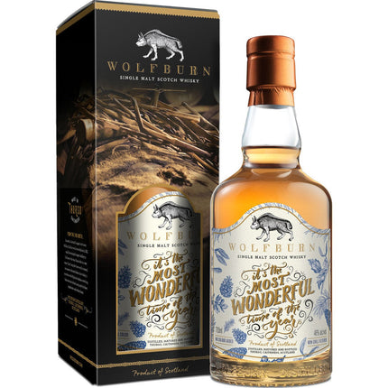 Wolfburn Holiday Edition Single Malt Scotch Whisky 700mL