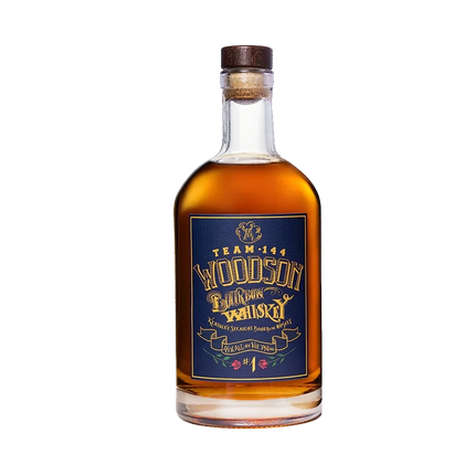 Woodson Whiskey Team 144 Michigan Commemorative Bottle