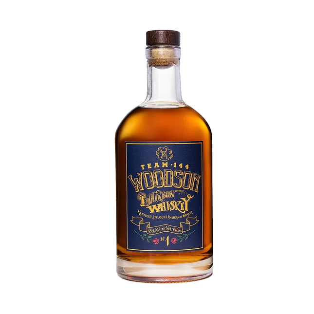 Woodson Whiskey Team 144 Michigan Commemorative Bottle