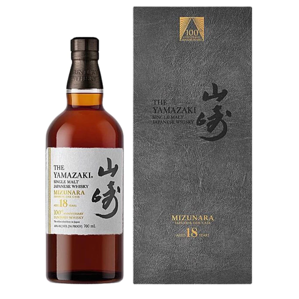 Yamazaki Mizunara 100th Anniversary 18 Year Old Single Malt Whisky - Barbank
