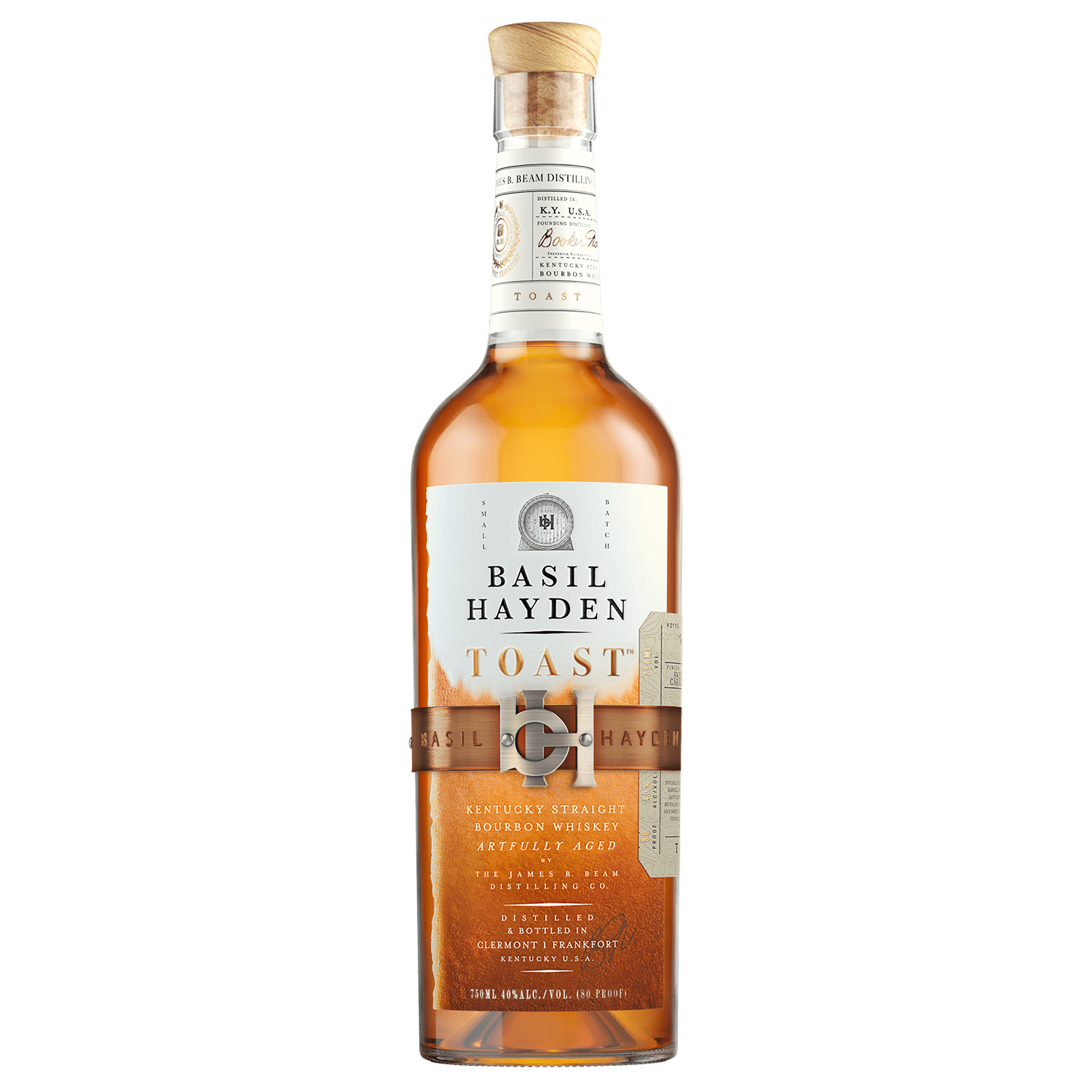 Basil Haydens Toast Bourbon Whiskey - Barbank
