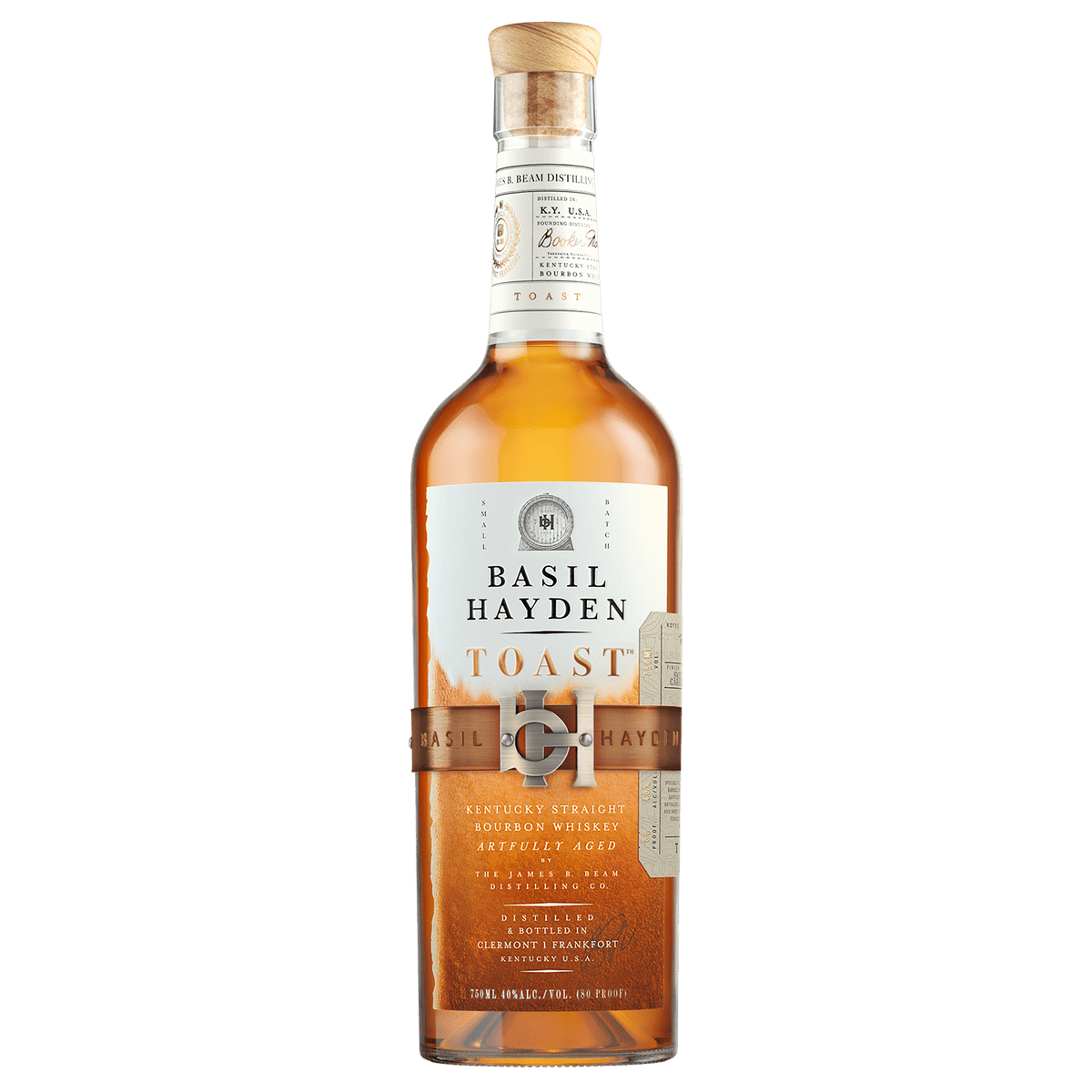 Basil Haydens Toast Bourbon Whiskey - Barbank