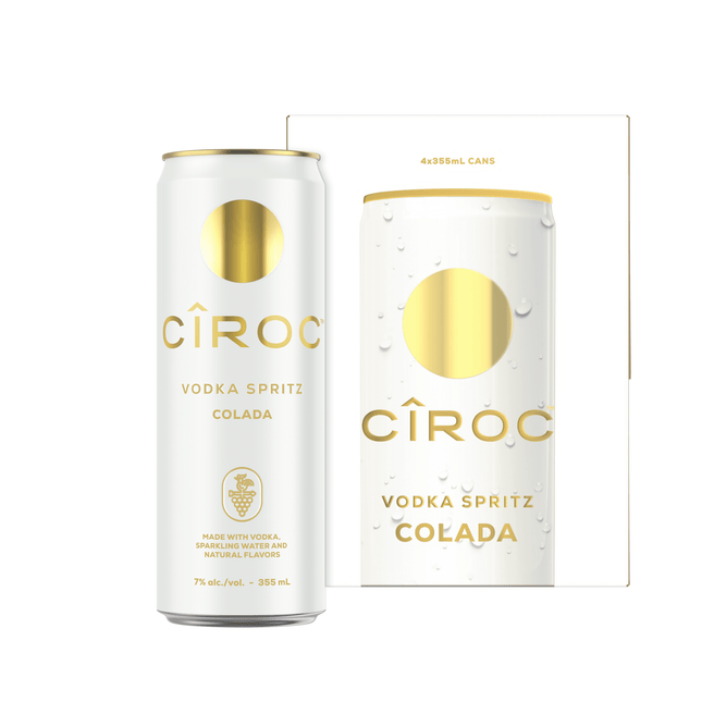 Ciroc Vodka Colada Spritz 4x 355ml Cans - Barbank