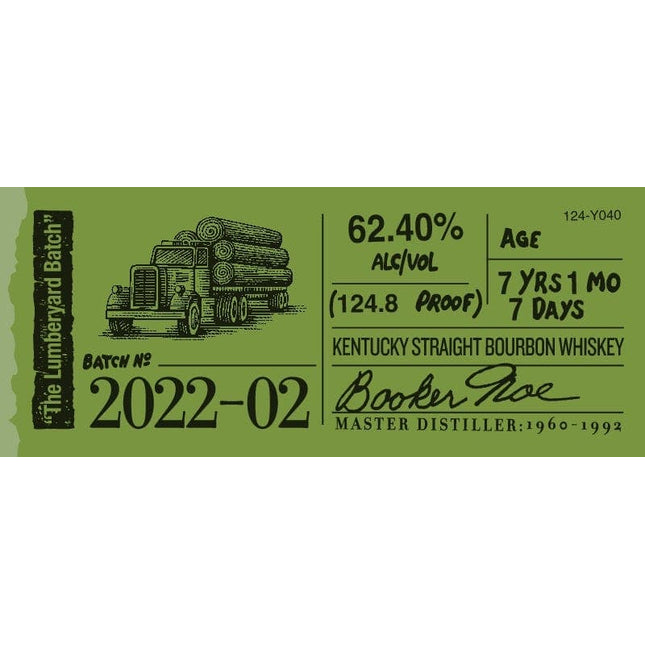 Bookers Batch No. 2022-02 The Lumberyard Batch - Barbank
