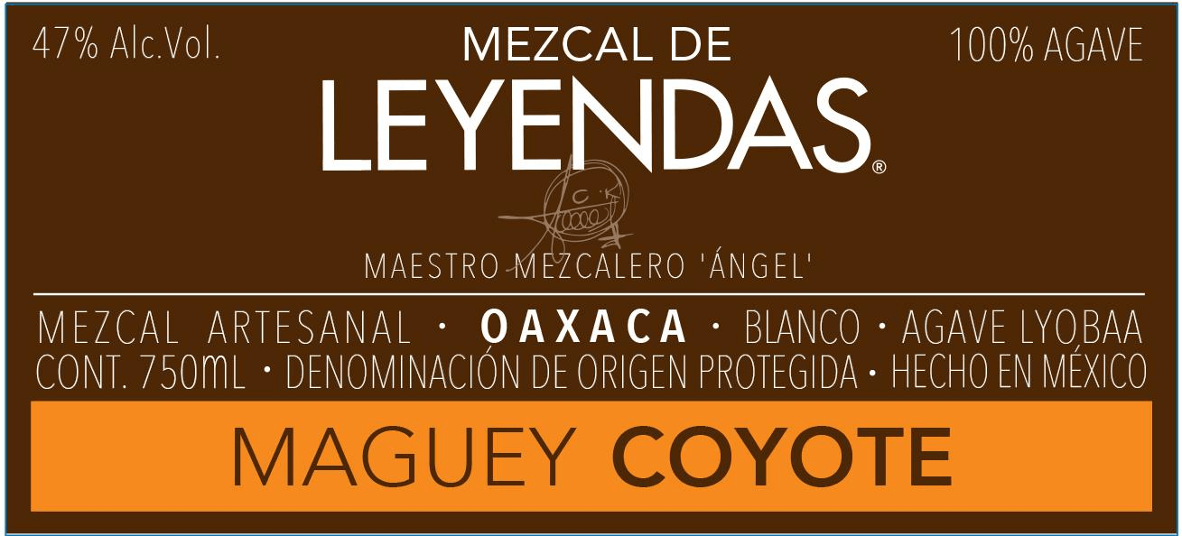 Mezcal De Leyendas Coyote - Barbank