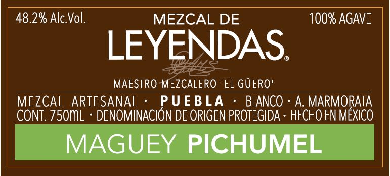 Mezcal De Leyendas Pichumel - Barbank
