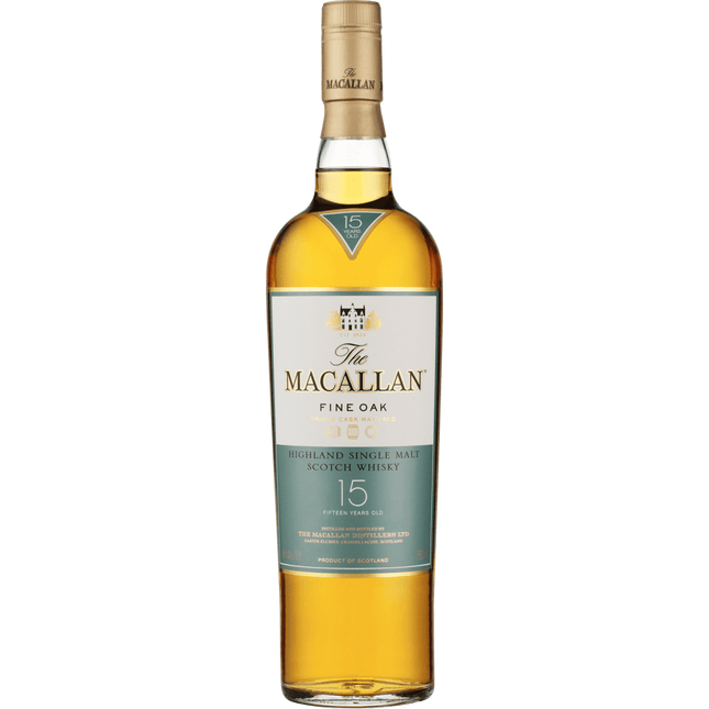 Macallan 15 Year Fine Oak Single Malt Scotch - Barbank