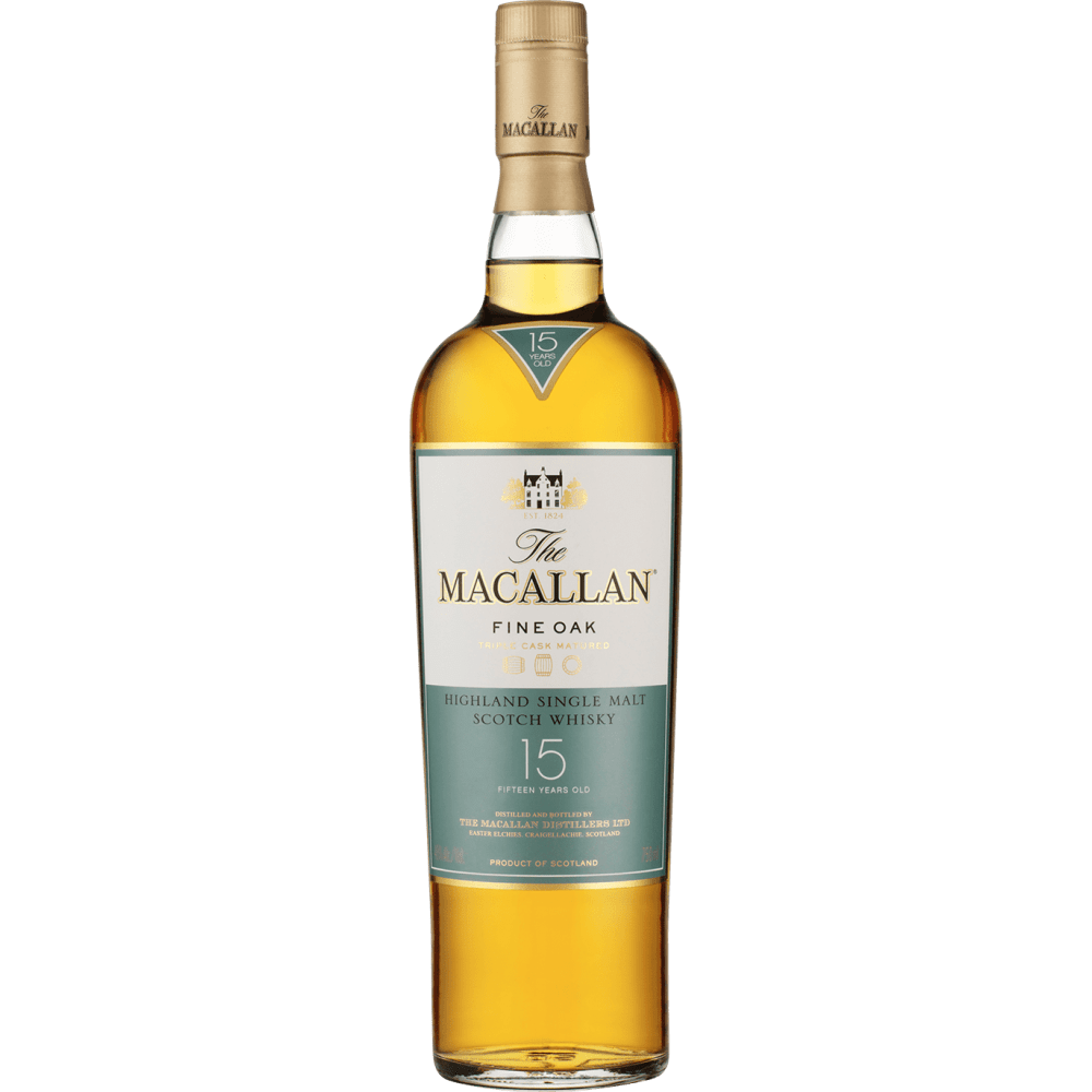 Macallan 15 Year Fine Oak Single Malt Scotch - Barbank