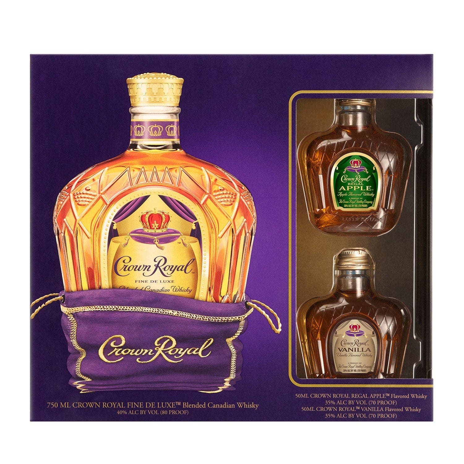 Crown Royal Canadian Whiskey Gift Set - Barbank